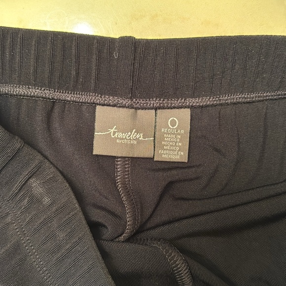 Chico’s Travelers Straight-Leg Elastic-Waist Pants Size 0 - Picture 3 of 5